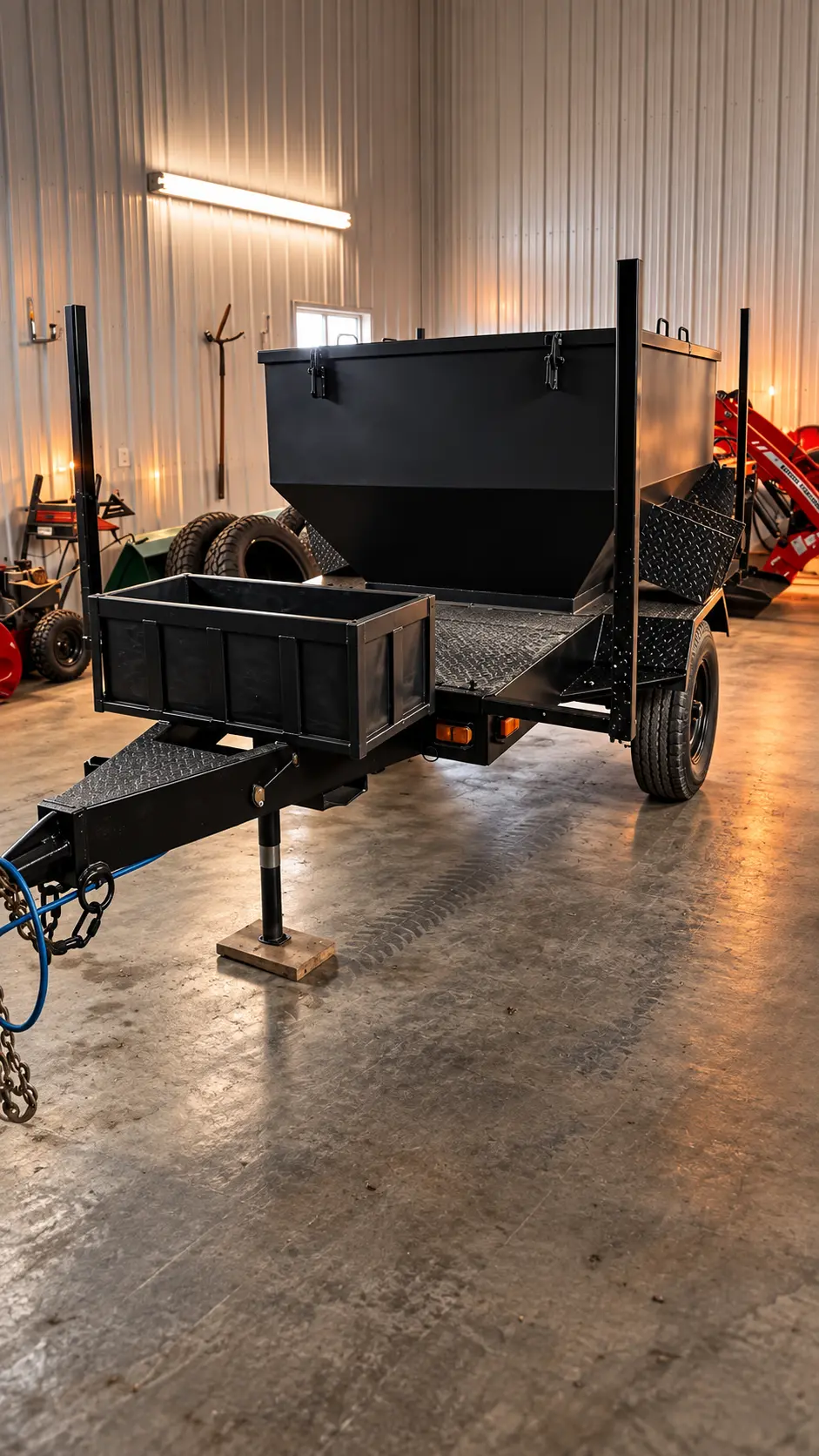 Fabrication d'une remorque sur mesure